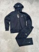 ست ورزشي مردانه مردانه گرمكن و اسلش نوشته اي NIKE