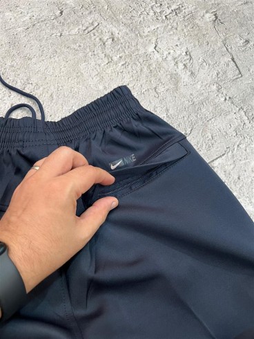 ست ورزشي مردانه مردانه گرمكن و اسلش نوشته اي NIKE