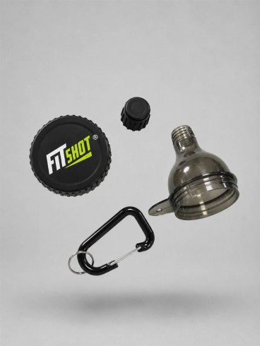 فانل پروتئين و جا قرصي لوازم ورزشي يك تكه Fit Shot