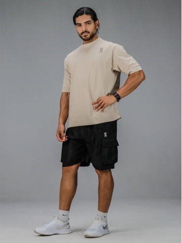 تيشرت مردانه مردانه آستين كوتاه دبل فيس on Running