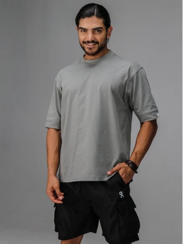 تيشرت مردانه مردانه آستين كوتاه دبل فيس on Running