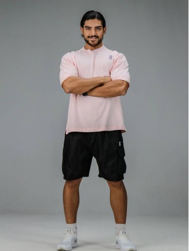 تيشرت مردانه مردانه آستين كوتاه دبل فيس on Running