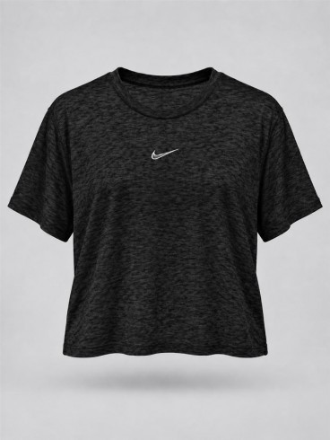 كراپ ورزشي زنانه استين كوتاه اسلب NIKE