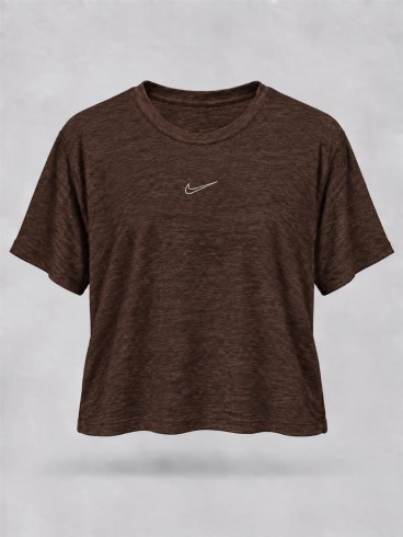 كراپ ورزشي زنانه استين كوتاه اسلب NIKE