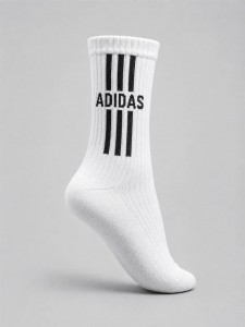 جوراب اسپرت ساق بلند سه خط جديد ADIDAS