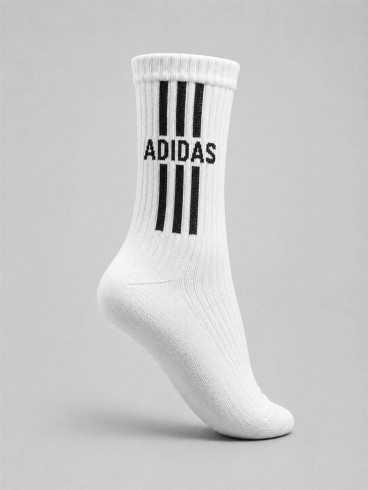 جوراب اسپرت ساق بلند سه خط جديد ADIDAS