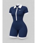 اورال شورتک یقه دار Nike