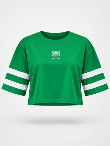 كراپ ورزشي زنانه خفاشي Lululemon