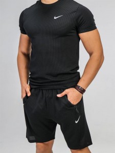 ست ورزشي مردانه مردانه تيشرت شلوارك T321 NIKE