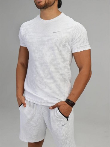 ست ورزشي مردانه مردانه تيشرت شلوارك T321 NIKE