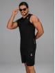 ست ورزشي مردانه مردانه حلقه اي on Running