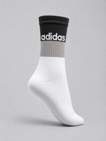 جوراب اسپرت ساق بلند سه رنگ ADIDAS